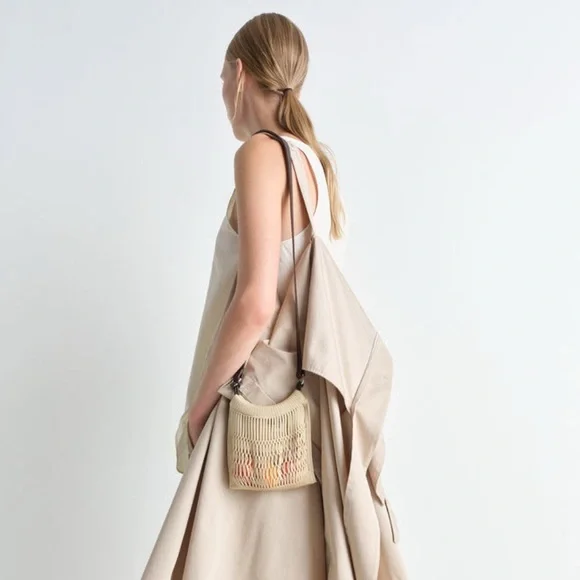 LEMAIRE MINI CROSSBODY FILT NET BAG - Picture 2 of 11